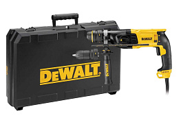 Перфоратор DeWALT D25134K (800Вт,SDS-Plus,3.0Дж,3режима,быстросъем.патрон,кейс)
