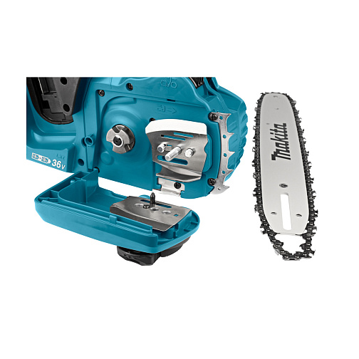Пила цепная аккумуляторная MAKITA DUC353Z (BL-Motor,1100Вт,36В/2х18В/LXT,шина35см,без акк.и з/у) **: фото 2