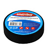 Изолента ХБ автомобильная, 19х10, черная Smartbuy SBE-CCT-19-10-b: миниатюра фото 1