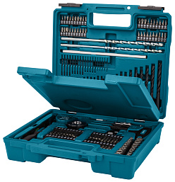 Набор инструмента MAKITA Basic (212предметов:сверла,биты,головки,инструменты,кейс)/E-06270