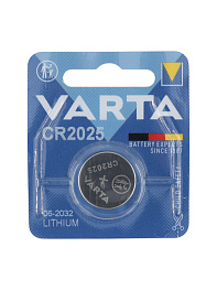 Батарейка СR2025/3В VARTA ALKALIN 1шт
