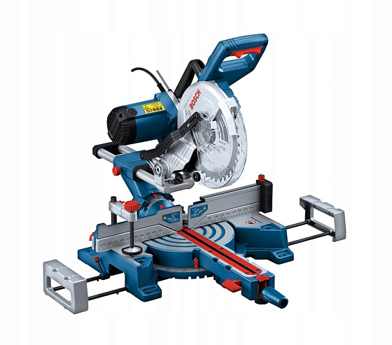 Пила торцовочная BOSCH GCM 254 D (1800Вт,254х30мм,сечение90*310мм)/0601B53000: фото 1