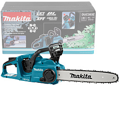 Пила цепная аккумуляторная MAKITA DUC353Z (BL-Motor,1100Вт,36В/2х18В/LXT,шина35см,без акк.и з/у) **