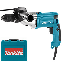 Дрель MAKITA HP2051 (720Вт,удар,2скорости,кейс)