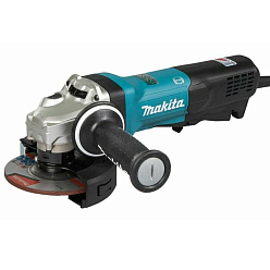 Машина шлифовальная угловая MAKITA GA5093X01 (1900Вт,125мм,пл.пуск,клавиша-курок,электротормоз) **
