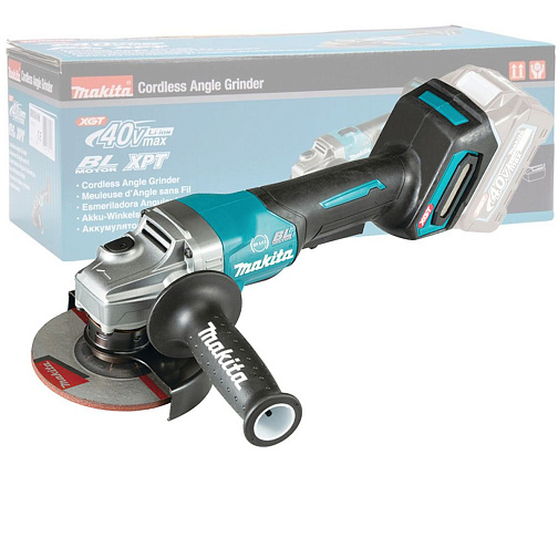 Машина шлифовальная угловая аккумуляторная MAKITA GA013GZ (BL-Motor,40В/XGT,125мм,без акк.и з/у): фото 1