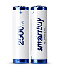 Батарейка АА аккумуляторная NiMh Smartbuy AA/2BL 2500 mAh ((SBBR-2A02BL2500)): миниатюра фото 2