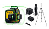 Нивелир лазерный STAYER SL-3D №3 (GreenBeam,50м,±0.5мм/м,аккумулятор,USB-C,штатив)/34963-3: миниатюра фото 1