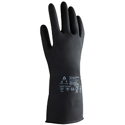 Перчатки химические из латекса JETA SAFETY JCH-601 Acid КЩС-2 р-р XXL