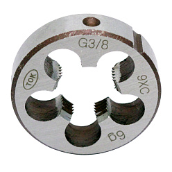 Плашка трубная G 3/8" 9ХС