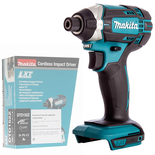 Шуруповерт аккумуляторный ударный MAKITA DTD152Z (18В/LXT,1/4