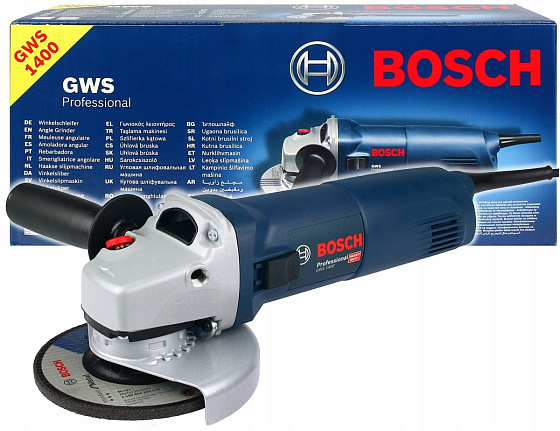 Машина шлифовальная угловая BOSCH GWS 1400 (1400Вт,125мм)/0601824806 **: фото 2