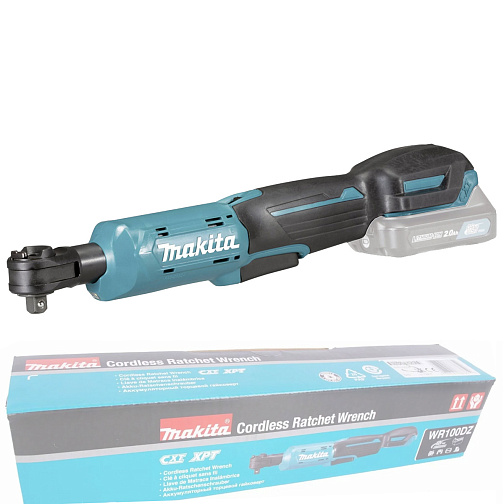 Гайковерт аккумуляторный угловой MAKITA WR100DZ (12В/CXT,3/8