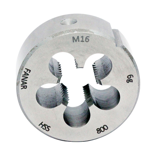 Плашка М16х2,0 осн. 6g HSS 800 DIN-22568 F-R (N1-121001-0160): фото 1