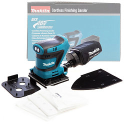 Машина виброшлифовальная аккумуляторная MAKITA DBO480Z (BL-Motor,18В/LXT,114х102мм,без акк.) **