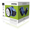 Фонарь аккумуляторный налобный светодиодный 1ВТ + 8 LED, аналог SBF-25-B Smartbuy: миниатюра фото 2