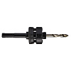 Адаптер для HSS Bi-Metal-коронок MAKITA (хвостSDS-Plus,L-140мм,d-31-152мм,сверло6мм)/D-17619: миниатюра фото 1