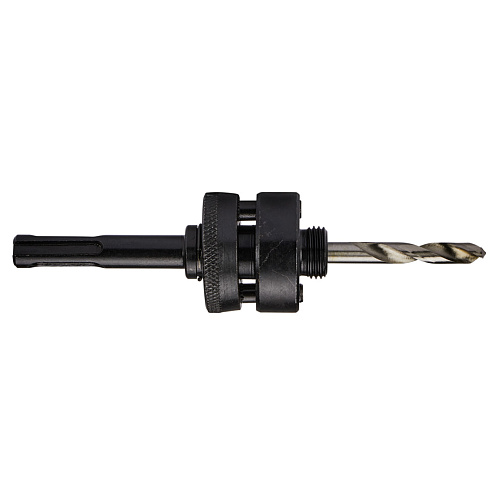 Адаптер для HSS Bi-Metal-коронок MAKITA (хвостSDS-Plus,L-140мм,d-31-152мм,сверло6мм)/D-17619: фото 1