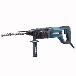 Перфоратор MAKITA HR2475 (780Вт,SDS-Plus,2.7Дж,3 реж,0-1100об/мин,D-рукоятка,кейс) **