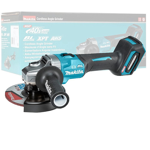 Машина шлифовальная угловая аккумуляторная MAKITA GA035GZ (BL-Motor,40В/XGT,150мм) **: фото 1