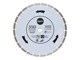 Диск алмазный 350х25,4/22 сегм. ONYX/бетон