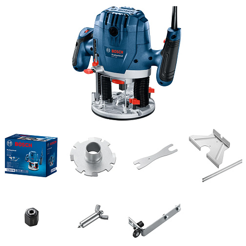 Фрезер BOSCH GOF 130 (1300Вт,6/8мм,0-55мм,11000-28000об/мин)/06016B7000: фото 2