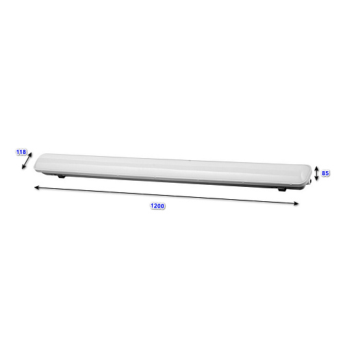 Светильник светодиодный LED 36Вт накладной, прямой IP65 6000К Smartbuy SBL-TP-36W-65_29: фото 3