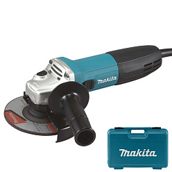 Машина шлифовальная угловая MAKITA GA5030RK (720Вт,125мм,кейс)