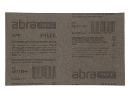 Шлиф. шкурка водост. лист Р1500 (М14) 140*230 мм ABRAforce WPF