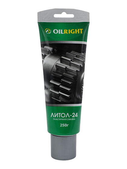 Смазка Литол-24 OIL RIGHT 250г в тубе: фото 1