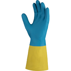 Перчатки неопреновые с хлопковым напылением размер (р-рXL) JETA SAFETY (JNE711)