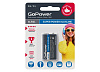 Батарейка Крона Alkaline GP (GoPower) 6LR61 BL1 9V Alkaline 1-10-240: миниатюра фото 2