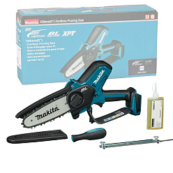Пила цепная аккумуляторная MAKITA DUC150Z (BL-Motor,320Вт,18В/LXT,шина15см,,без акк. и з/у) **