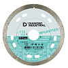 Диск алмазный 125х1,1х22 сплошн. SPLINTER Diamond Industrial/керамогранит, керамическая плитка: миниатюра фото 1