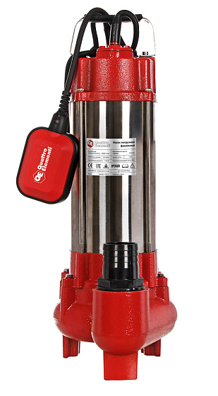 Насос погружной дренажный фекальный QUATTRO ELEMENTI SEWAGE 1700F Ci (1700Вт,500л/мин,H=18м)/910-188: фото 2