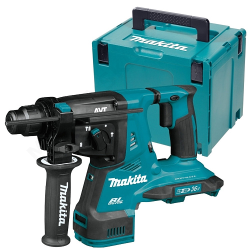 Перфоратор аккумуляторный MAKITA DHR282ZJ (BL-Motor,36В/2х18В/LXT,SDS-Plus,2.8Дж,3режима,без акк.и з/у,кейс) **: фото 1