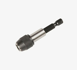 Держатель для бит магнитный с зажимным патроном MAKITA (60мм,1/4")/B-52467