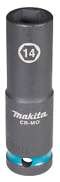 Головка ударная торцевая удлиненная 14 мм (1/2",81.5мм) MAKITA Impact Black/E-16455 **