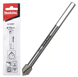 Сверло по стеклу и керамике 10х96 мм MAKITA GEN2/D-78461