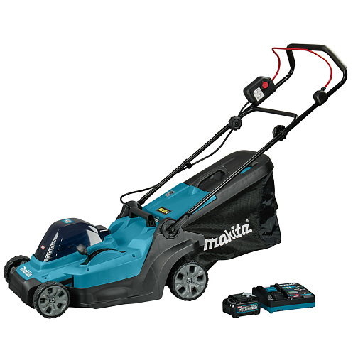 Газонокосилка аккумуляторная MAKITA LM004GM103 (BL-Motor,740Вт,40В/1*4.0Ач/XGT): фото 2