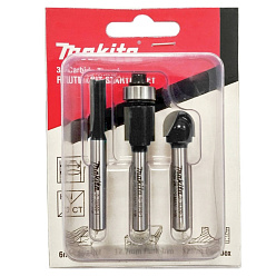 Набор фрез по дереву MAKITA D-70459 (3шт,хвостовик6мм)