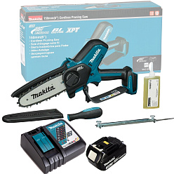 Пила цепная аккумуляторная MAKITA DUC150RF (BL-Motor,320Вт,18В/3.0Ач/LXT+DC18RC)
