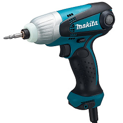 Шуруповерт ударный MAKITA TD0101 (230Вт,1/4",100Нм,М5-М14) **