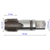 Метчик конический трубный Rc 1 1/2
