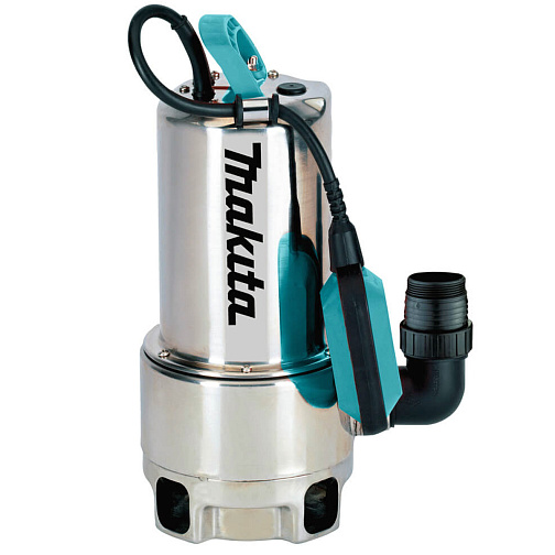 Насос погружной дренажный для грязной воды MAKITA PF1110 (1100Вт,250л/мин,H=10м): фото 1