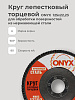 Круг лепестковый торцевой 125х22 Р 60(25) нерж. ONYX: миниатюра фото 5
