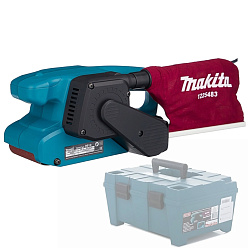Машина ленточная MAKITA 9910K (650Вт,76*457мм,кейс)