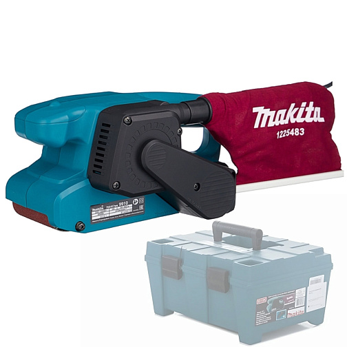 Машина ленточная MAKITA 9910K (650Вт,76*457мм,кейс): фото 1