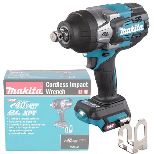 Гайковерт ударный аккумуляторный MAKITA TW001GZ (BL-Motor,40В/XGT,3/4