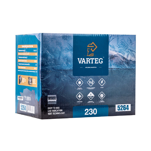 Инвертор VARTEG 230 (140-240В 20-230А 6,8кВт): фото 5